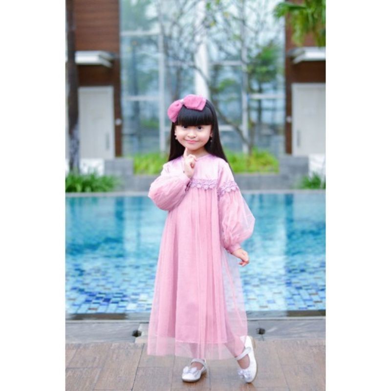 Gamis anak tille  (RENDA)