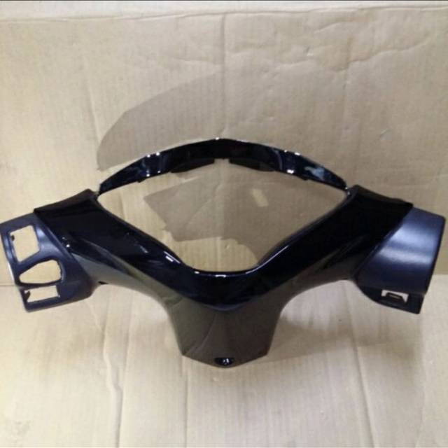 Batok belakang supra x 125 helm in warna hitam