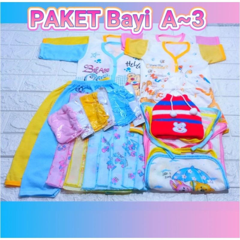 Paket Perlengkapan Baju Bayi Baru Lahir Lengkap Baju Bayi Baru Lahir Paket Baju Bayi Paket Lahiran Bayi Perlengkapan Baby Newborn Set Kado Bayi Newborn Hampers Baby