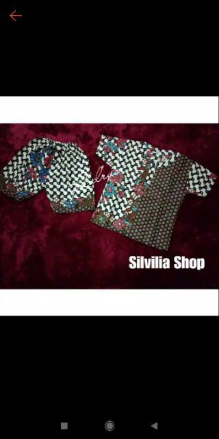 Setelan Baju Batik Anak