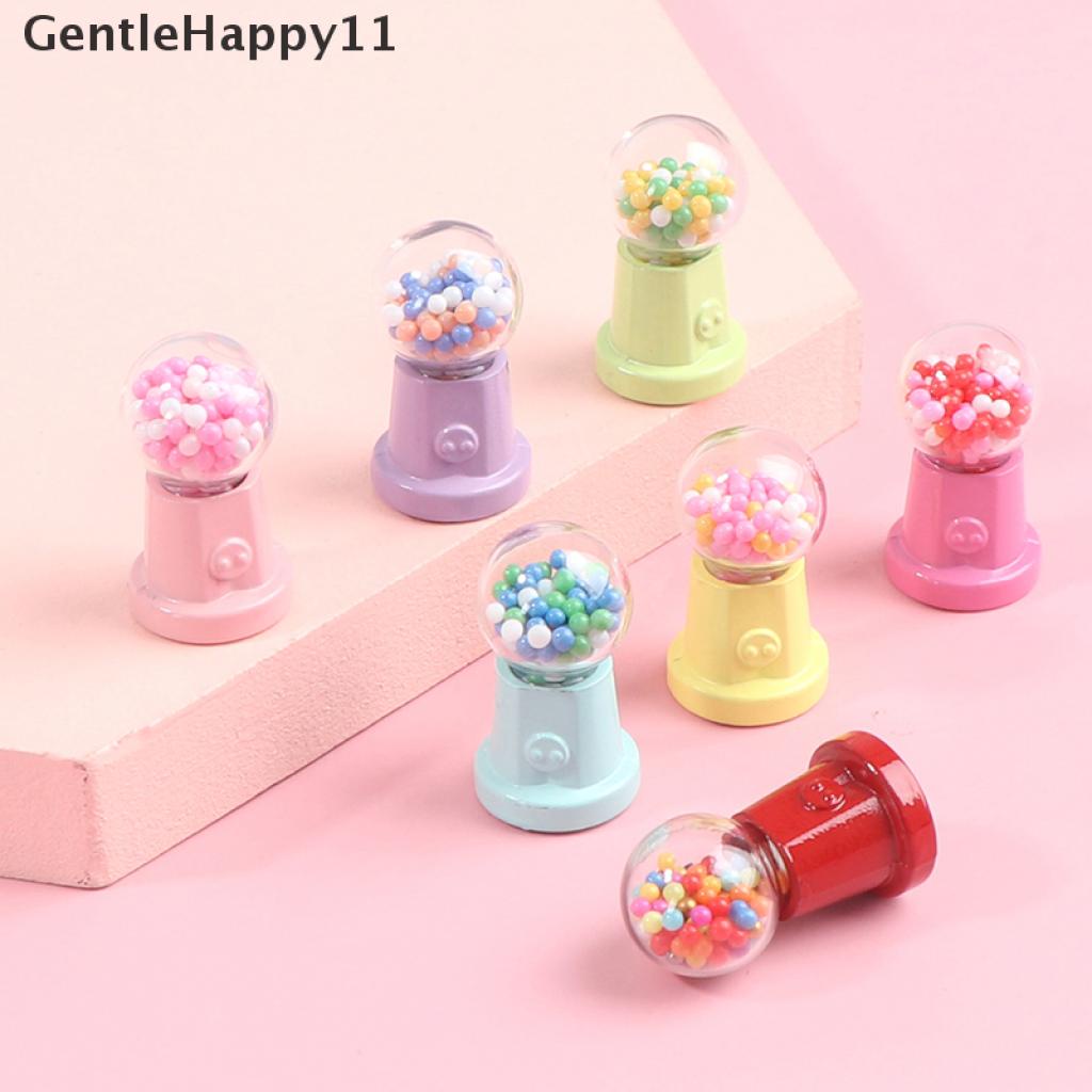 Gentlehappy1:12rumah Boneka Miniatur Mesin Permen Mini Model Mainan Perabot Dapur