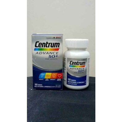 Centrum Advance 50+ For Adults - 100 caps