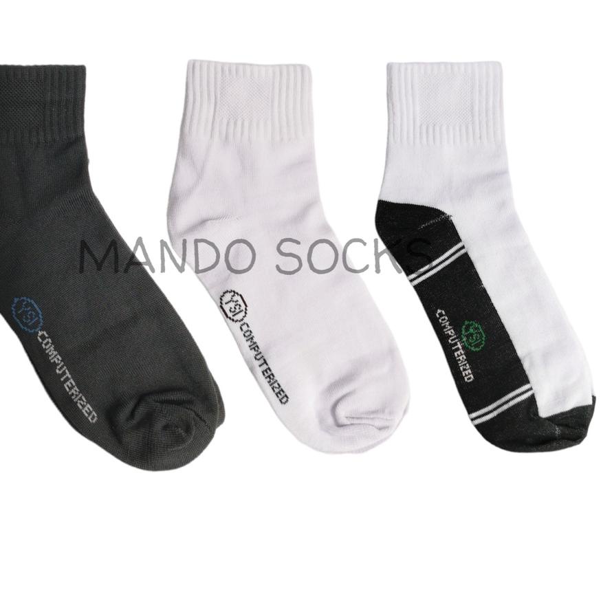 4.4 FLASH SALE Kaos kaki sport pendek polos jumbo, kaos kaki ysi computer