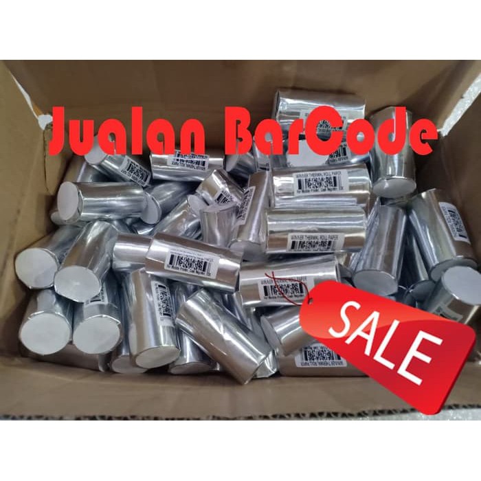 

Terlaris KERTAS THERMAL| TERMAL PRINTER BLUETOOTH 58x30 | 58 X 30 CORE KECIL Keren