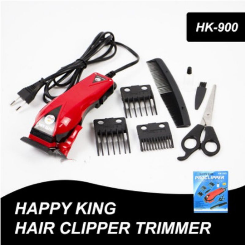 Alat Cukur Happy King HK900 Cukur Rambut Alat Potong Rambut Murah Hair Clipper