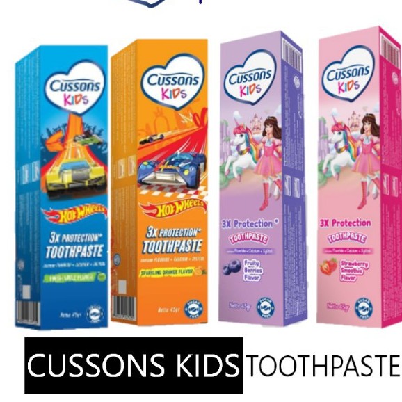 Cussons Kids Toothpaste Sparkling-45gr/pasta gigi/odol