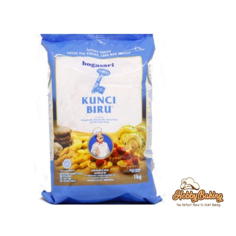 

Kunci Biru Tepung Protein Rendah 1kg