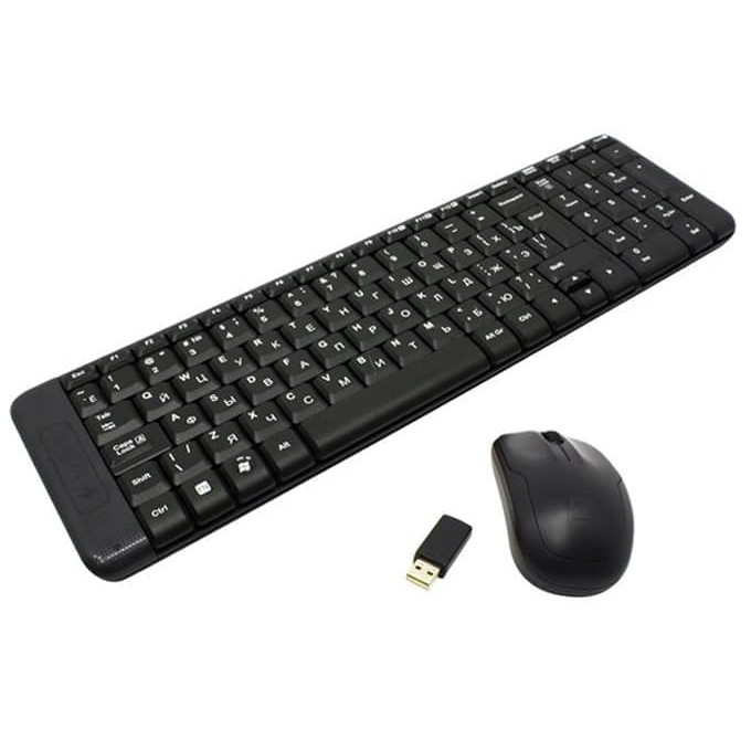 Keyboard + Mouse Logitech MK220 Wireless