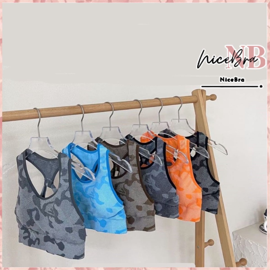 Nicebra Set Bra + Legging Setelan Sport Bra dan Celana Pendek Olahraga Wanita 1119