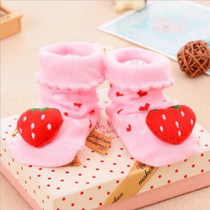 Kaos Kaki Bayi Boneka Karakter 3D Sepatu Bayi Lucu Kaos Kaki Anti Slip Murah Baby Sock Import