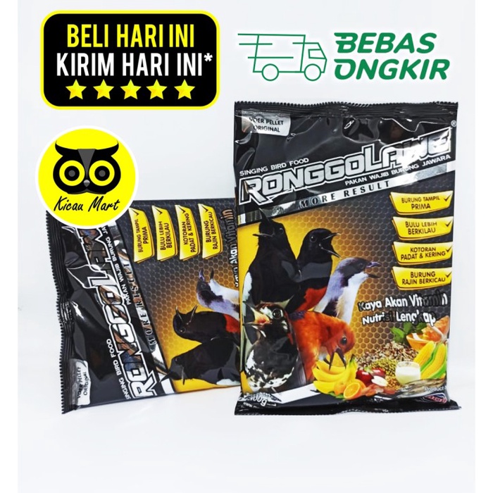 Yrt0Jkk Pakan Burung Murai Kacer Voer Pellet Original Ronggolawe Ebod Jaya Kki0