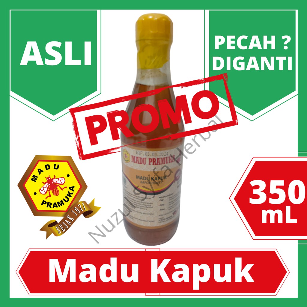 

MADU PRAMUKA ASLI - Madu Kapuk - Madu Pramuka Kapuk 350 ml