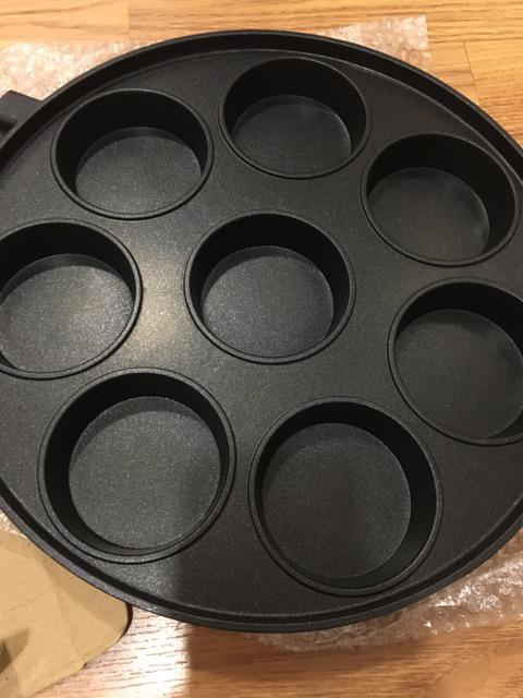 Cetakan Kue Lumpur 8 Datar Anti Lengket