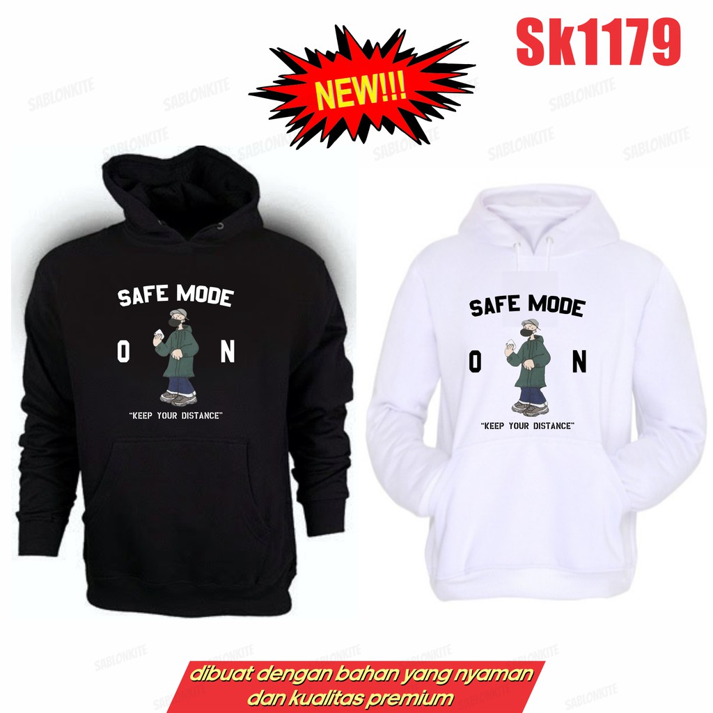 MURAH!!! HOODIE SWEATER STRAYKIDS SK1179 SAFE MODE UNISEX