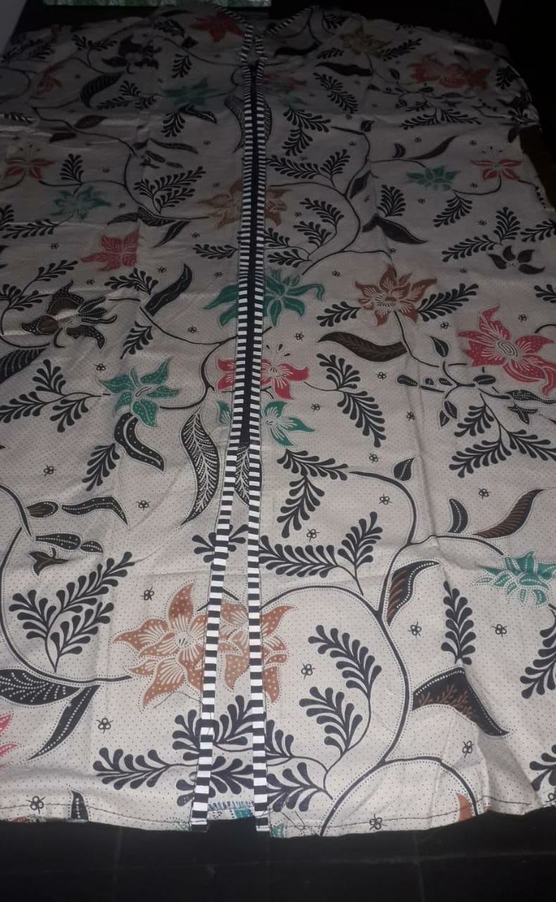 Tunik Batik Wanita Modern Terbaru Jumbo M L Xl Xxl Atasan Batik Wanita Seragam Murah Koleksibatik