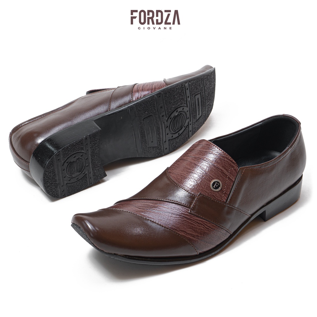 Sepatu Pantofel Pria Kulit High Quality Model Formal Best Produk Fordza 902CK