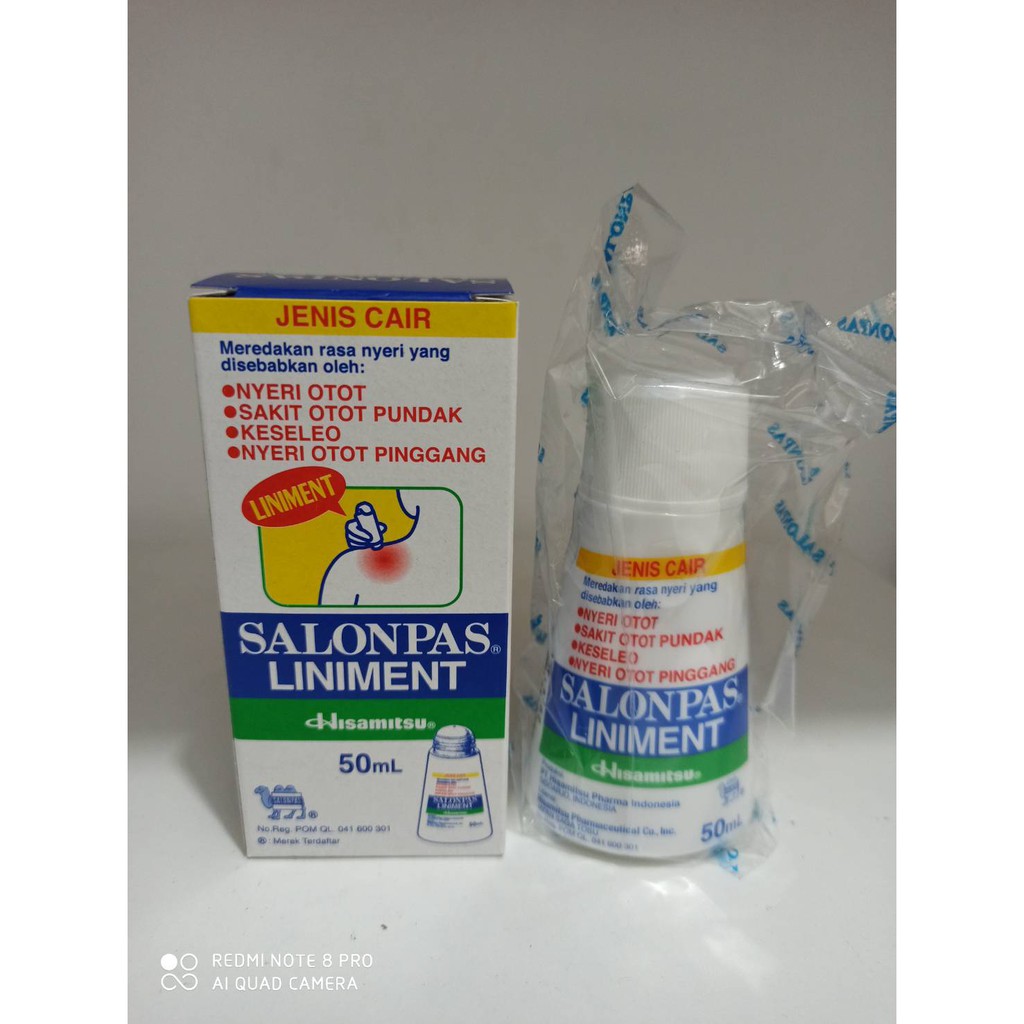 SALONPAS LINIMENT 50 ML HISAMITSU NYERI OTOT