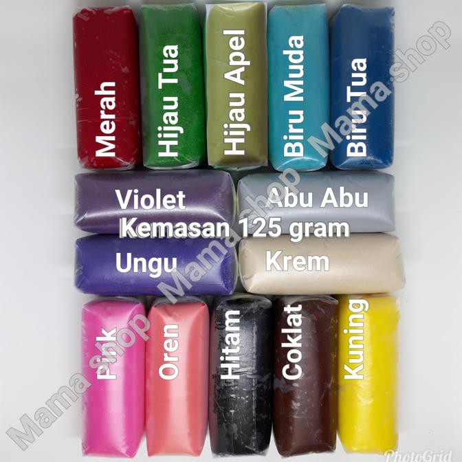 

BEST SELLER Fondant Warna Plastik Icing Sugar Gum Paste Hiasan Bahan Kue Ultah