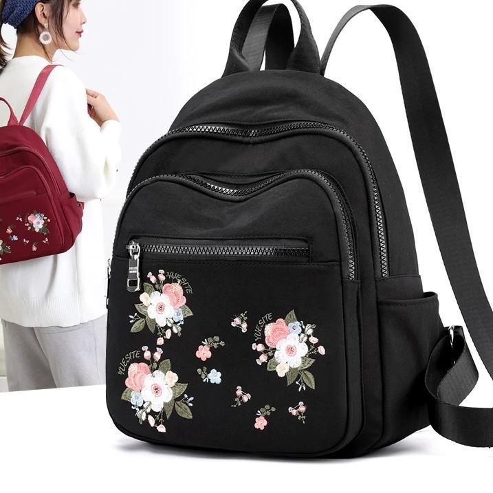 ➶ AZ BACKPACK / TAS RANSEL CIBAO KEMBANG / RANSEL WANITA / BACKPACK ♜