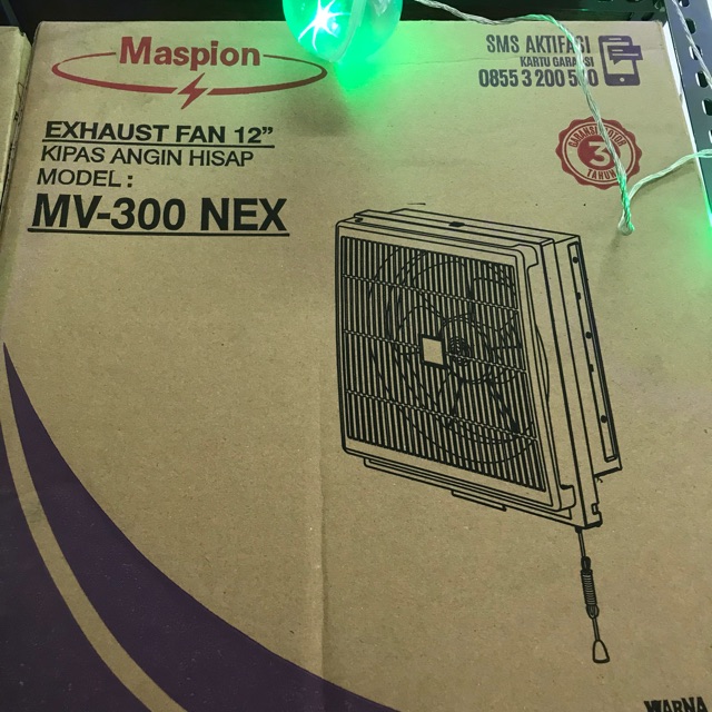 MASPION EXHAUST WALL FAN 12 INCH - MV - 300NEX