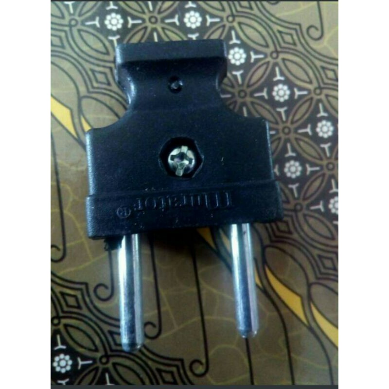 Steker gepeng MURATOR colokan listrik - steker colokan cocoan gepeng pipih tipis