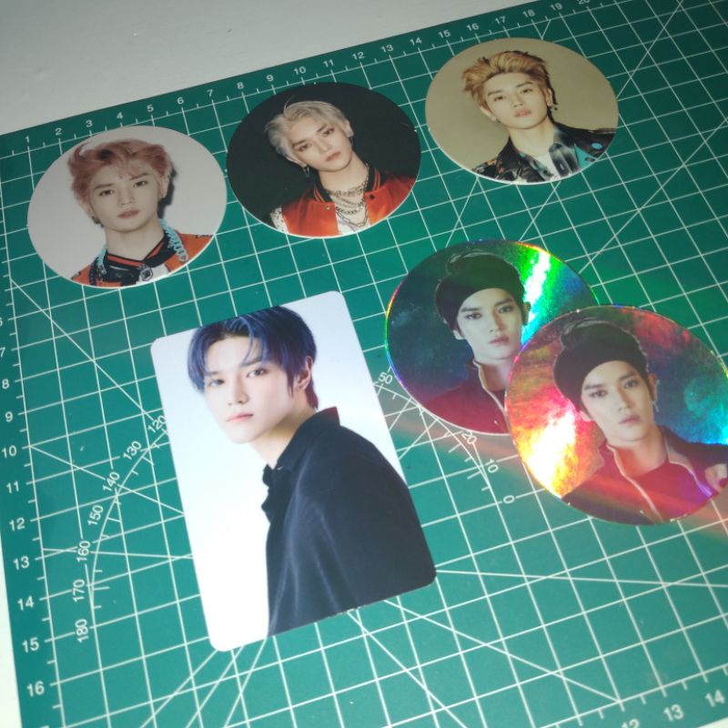TAEYONG NCT127 PC PHOTOCARD CC CIRCLE CARD SEASON GREETING 2021