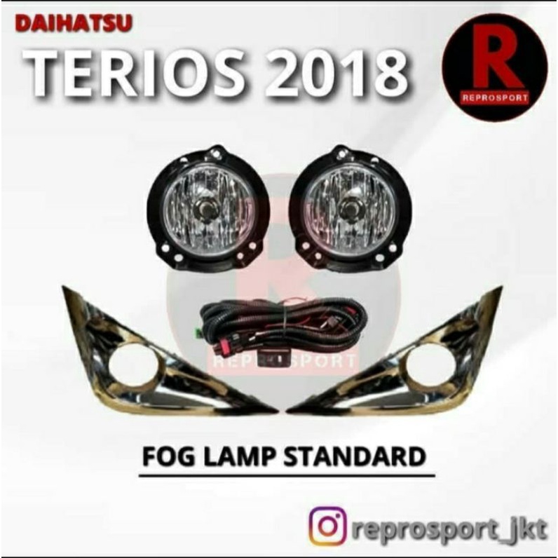Lampu Kabut Mobil / Foglamp Mobil Daihatsu All New Terios 2018