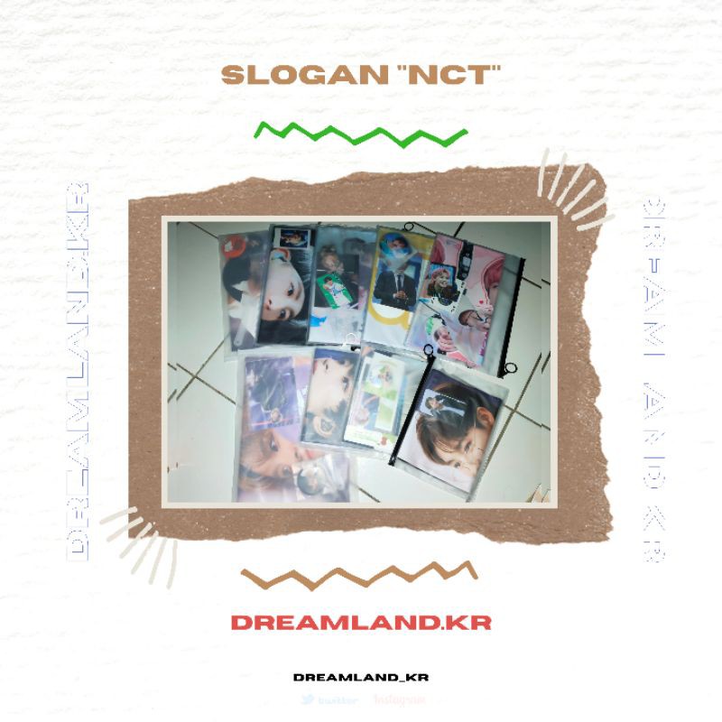 [READY] SLOGAN JAEMIN, JENO, HAECHAN & RENJUN NCT DREAM (CARAMELICIOUS, RENDRY)