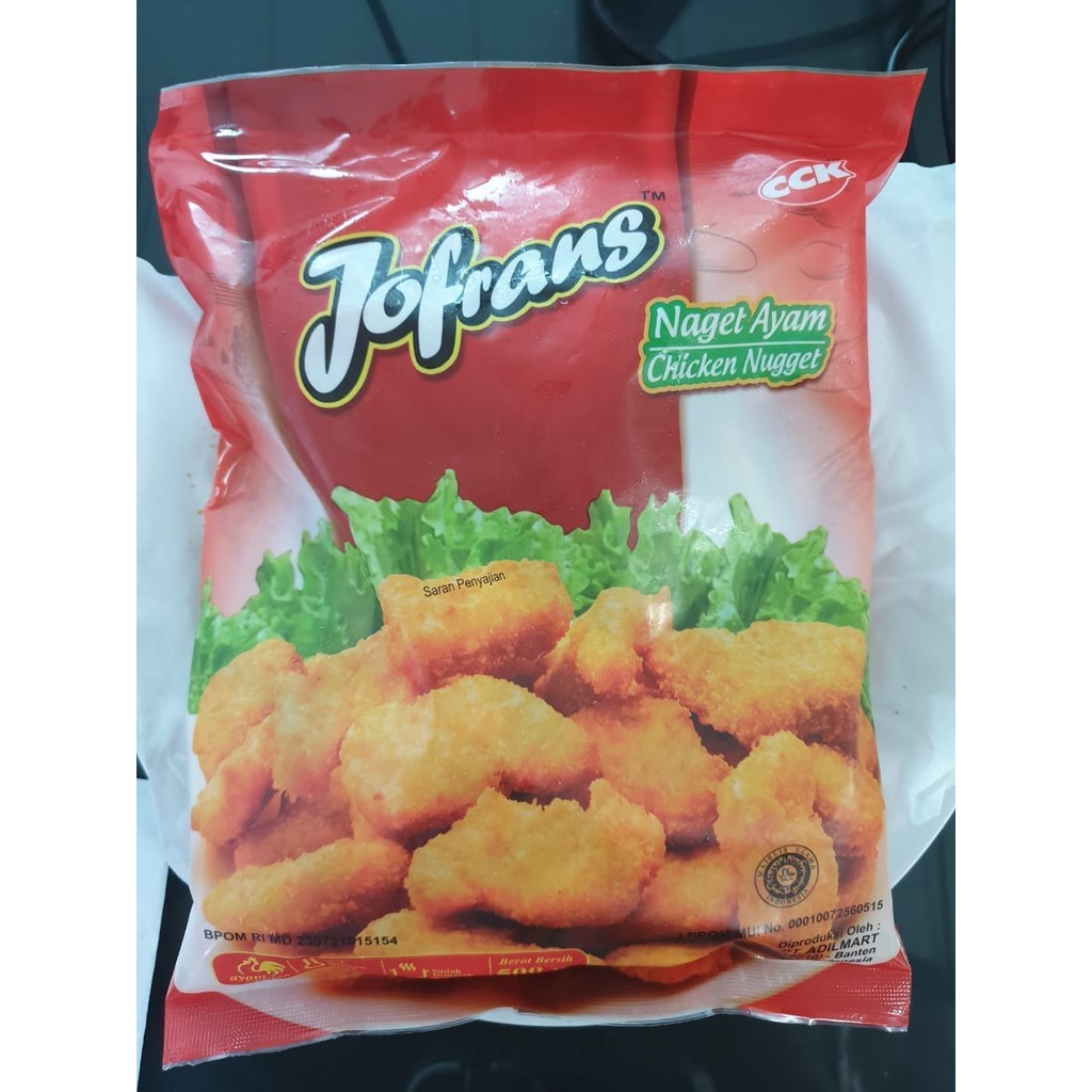 

JOFRANS Chicken Nuggets 500gr