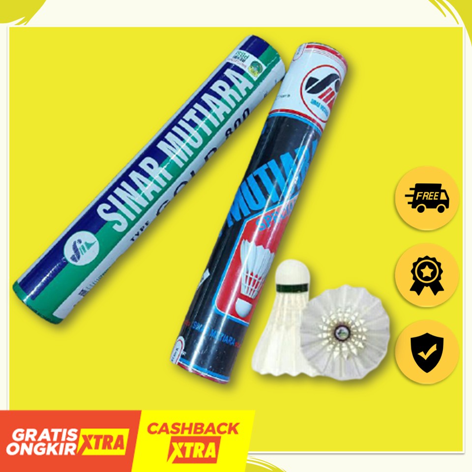 SUTTLECOCK KOK BULUTANGKIS SINAR MUTIARA ORIGINAL