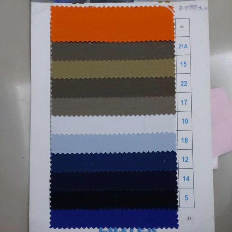 KAIN LUSTER ripstop utk POLPP PEMADAM AIRUD DLL harga1/2meter