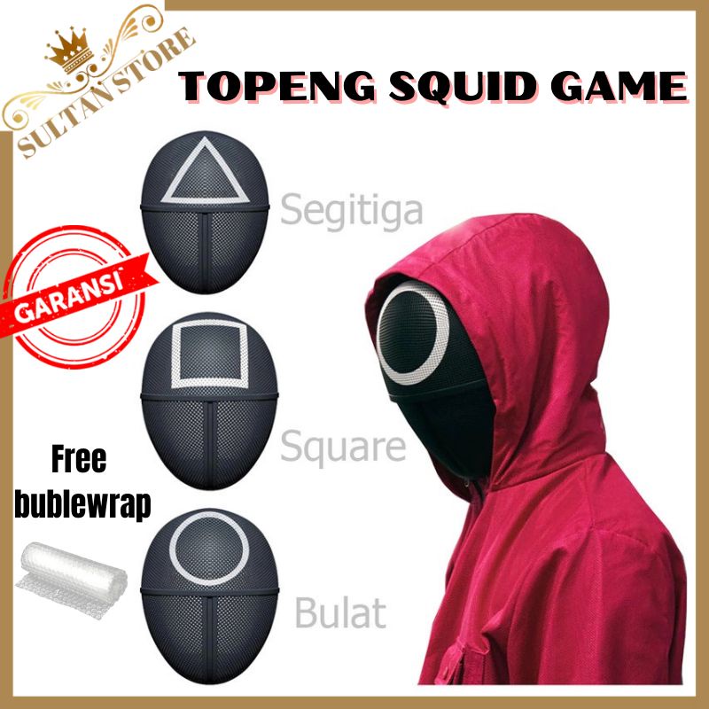 Topeng Squid Game Murah Untuk Dewasa Dan Anak Anak Murah Squid Game Topeng Squid Game Mask