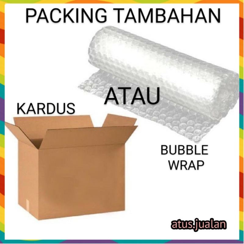 

KLIK BUBBLE WRAP UNTUK PACKING LEBIH AMAN