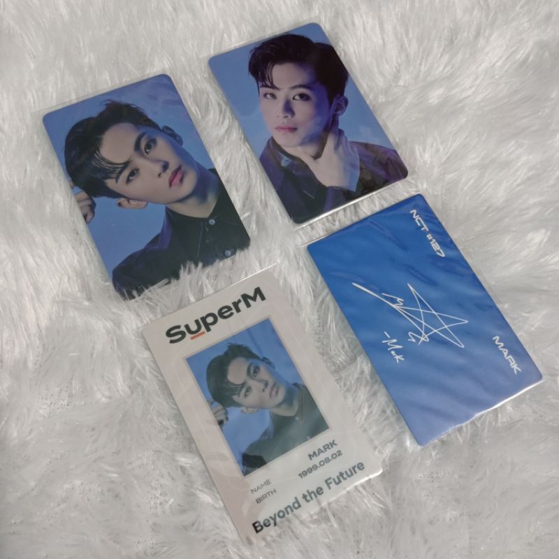 MARK SUPERM BEYOND THE LIVE ID CARD SET & BROCHURE PHOTOCARD