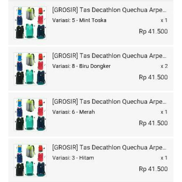 [GROSIR] Tas QUECHUA Arpenaz 10 L, Tas Backpack, Tas Ransel, Tas Punggung