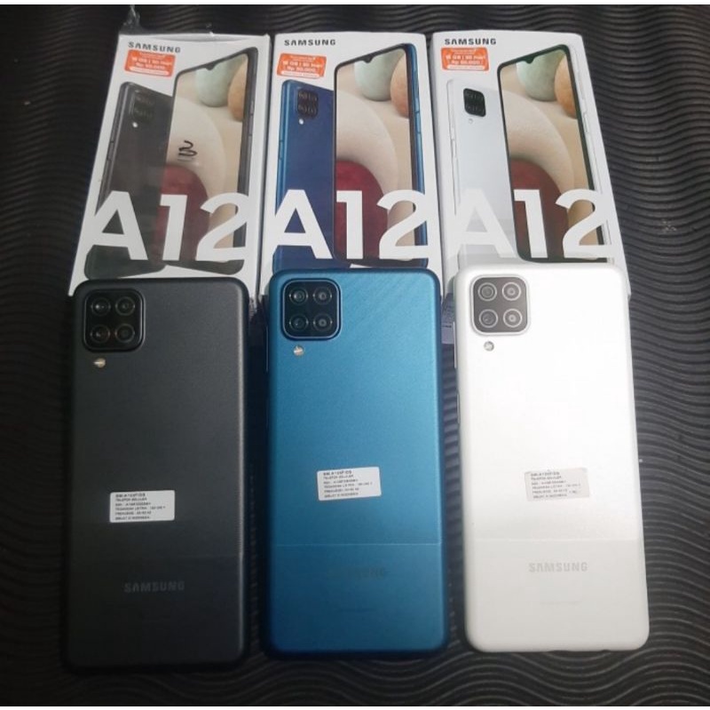 SAMSUNG A12 RAM 4/128 & 6/128 SECOND FULLSET ORI