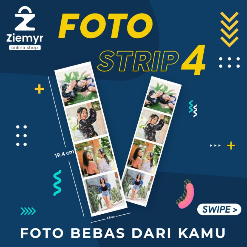 Strip 4 / Cetak Foto Polaroid /polaroid
