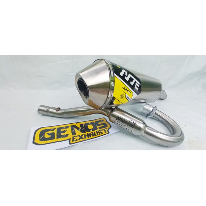 KNALPOT NORIFUMI JUMPZ BORE UP KOMPETISI CRF 150L KLXS G L BF DTRACKER OLD NEW WR155