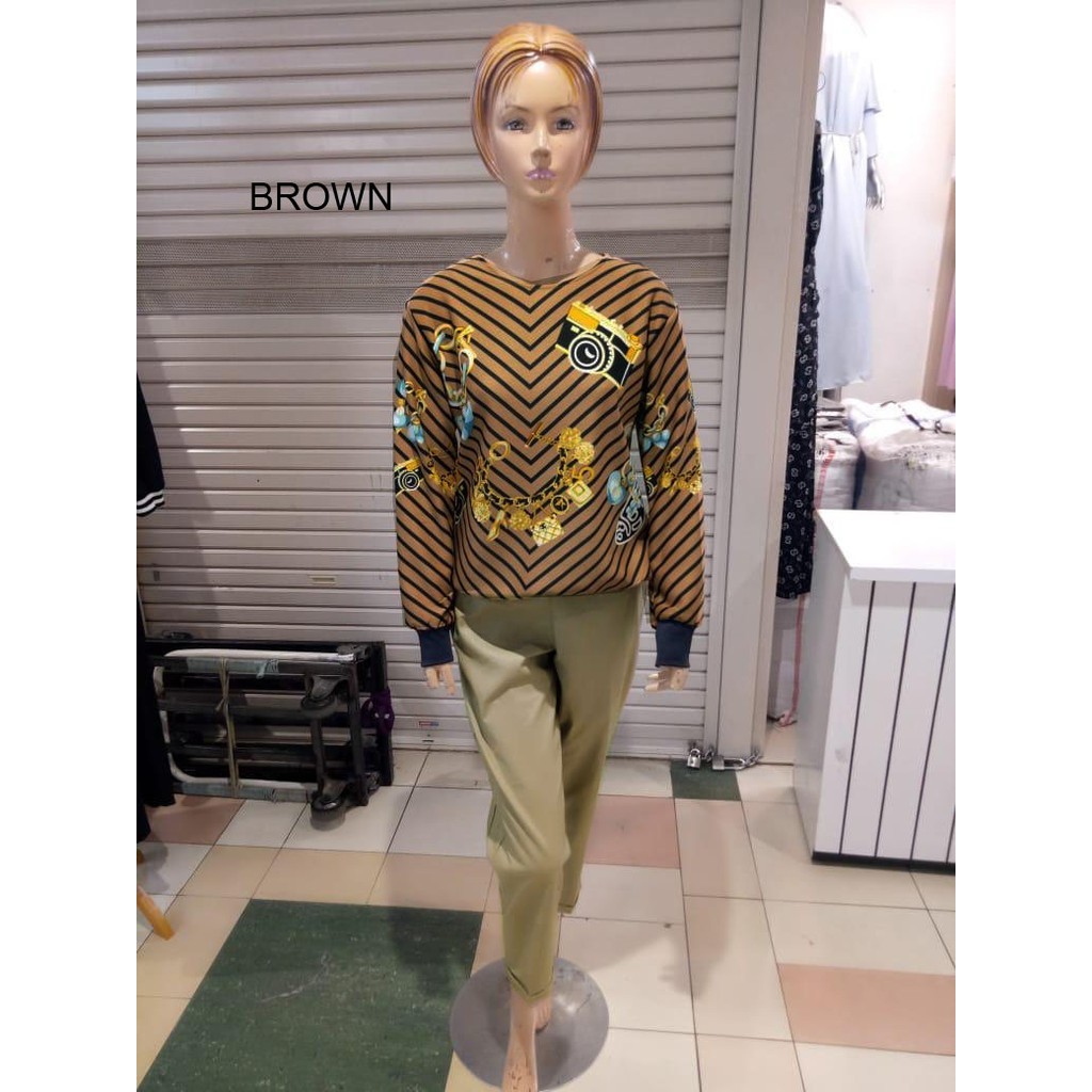 Baju Bigsize - Setelan Della 12047