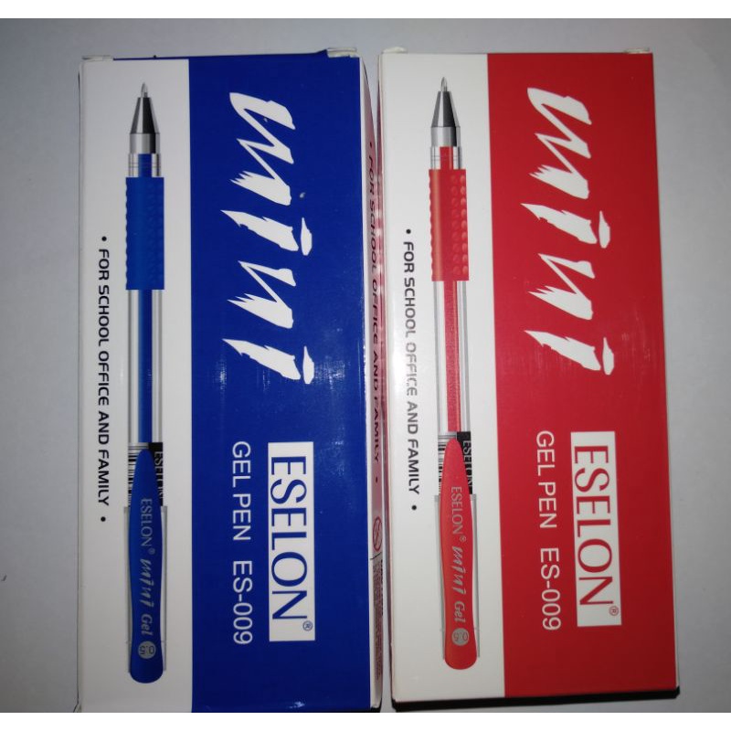 

PULPEN / 12PCS PULPEN GEL / BOLPOIN MURAH / BALLPOINT / MERAH & BIRU