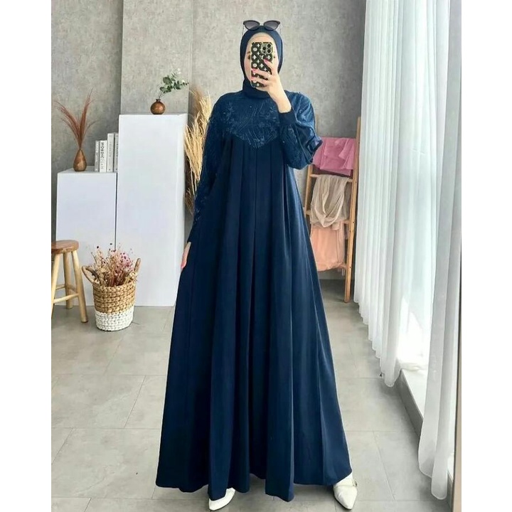 Lili Maxi Toyobo Busui / Gamis Toyobo Polos / Baju Gamis Terbaru / Gamis Busui / Dress Muslim Terbaru / Ceruty Gamis Terbaru / Casual Gamis Ceruty / Maxi dress Muslimah / Baju Muslimah Kekinian / Gamis Casual Terbaru 2022 / Dress Muslimah Busui / Maxi