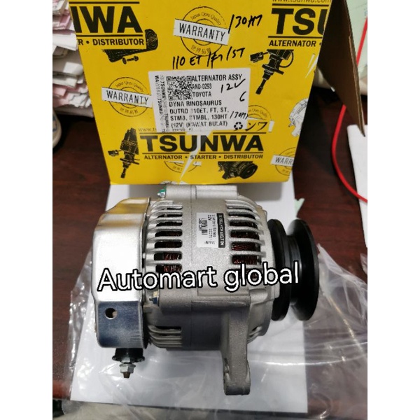 alternator dinamo cas 12v dutro 130ht 110et 110st Lt wo4d