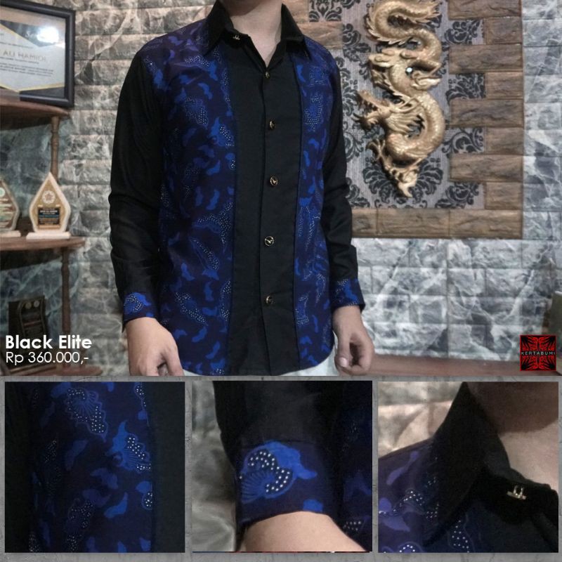 BATIK KERTABUMI JOGJAKARTA KODE : BLACK ELITE