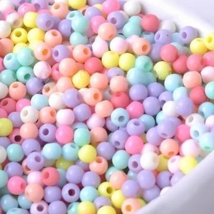 Mote Susu / Manik Susu / Manik Susu Pastel / Manik Susu Bulat / Mote Susu Bulat 10Mm