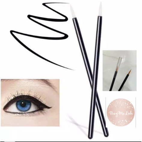 Isi 25pcs/50pcs Kuas eyeliner sekali pakai/eyeliner wand/spoolie