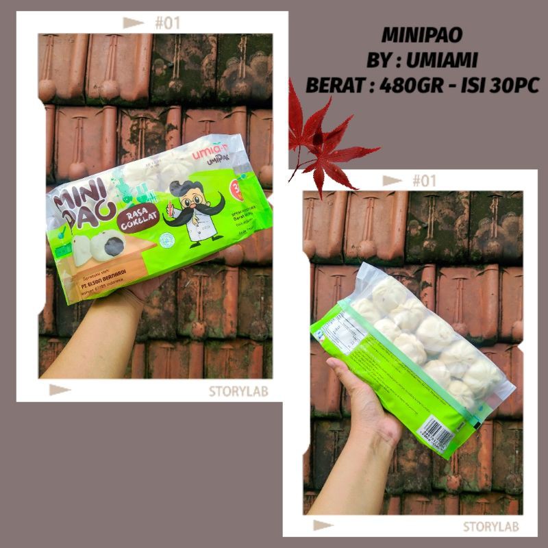 

(WAJIB ATC BUBBLE/KARDUS) MINIPAO UMIAM/CHIKYEN - COKLAT , KACANG HIJAU DAN DAGING AYAM