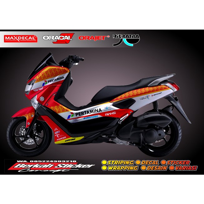 decal nmax mandalika