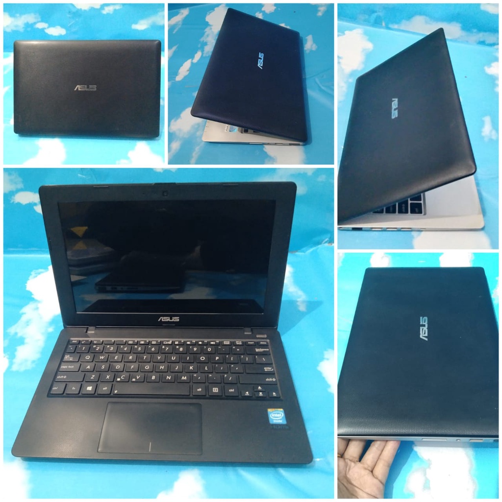 PROMO LAPTOP LEPTOP 1JUTAAN 1 JUTAAN SEKEN NOTEBOOK SECOND BEKAS MURAH ASUS X200 HDD 500GB MURAH RAM 2GB 2 GB BERKUALITAS TERMURAH MULUS BERGARANSI.