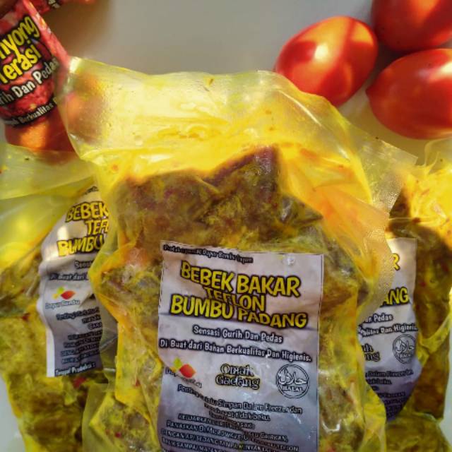 Bebek bakar bumbu padang (1ekor)