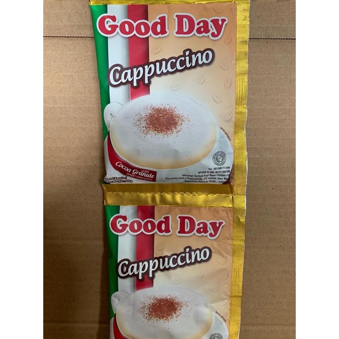 

Update Good Day Cappucino - 1 Renceng Bagus